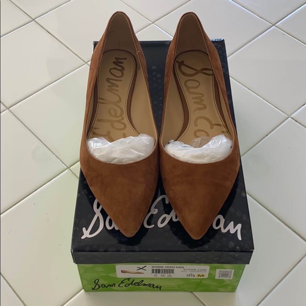 Sam Edelman Reyanne Saddle Suede flat 9.5